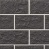 Клинкерная плитка Stroeher Kerabig KS 05 anthrazit рельефная, 302x148x12 мм