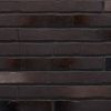 Клинкерная плитка Stroeher Riegel 50 453 silber-schwarz шероховатая, 490x40x14 мм