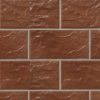 Клинкерная плитка Stroeher Kerabig KS 13  tabakbraun рельефная, 302x148x12 мм
