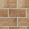Клинкерная плитка Stroeher Kerabig KS 14 braun-bunt рельефная, 302x148x12 мм