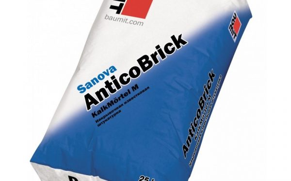 Известковый кладочный раствор М25 Baumit Sanova AnticoBrick, 25кг