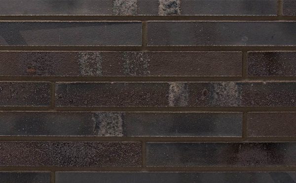 Клинкерная плитка Stroeher Brick 60 650 eisenschwarz 590x52x12 мм