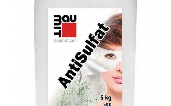 Водный раствор для химической очистки от агрессивных солей Baumit Sanova AntiSulfat, 5кг