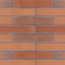 Клинкерная плитка Stroeher Keravette Chromatic 316 patrizienrot ofenbunt рельефная DF8, 240x52x8 мм