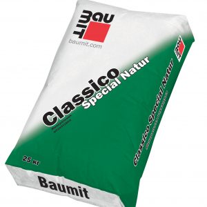 Декоративная штукатурка Серая фактура 'шуба' K 1,0 Baumit Classico Special Natur, 25кг