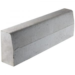Бордюр бетонный тротуарный серый 1000x300x150 мм