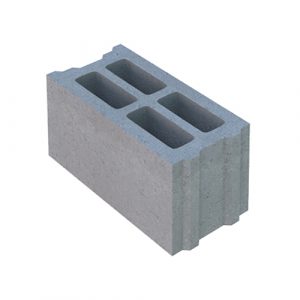 Камень бетонный перегородочный 400x188x190 мм