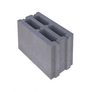Камень бетонный перегородочный 400x188x160 мм
